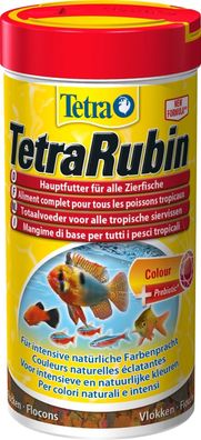 Tetra Rubin 250 ml Fischfutter Farbverstärker für Zierfische Flockenfutter
