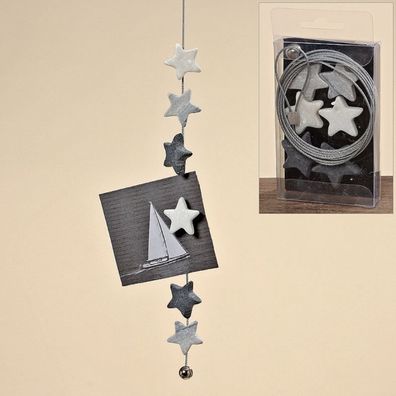 Kartenhalter Bildhalter Notizhalter Stern aus Stein Fotohalter Magnet 7 tlg