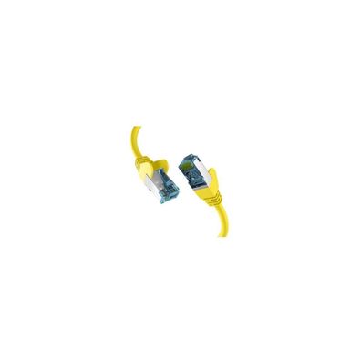 EFB RJ45 Patchkabel mit CAT7 Rohkabel GELB 20m
