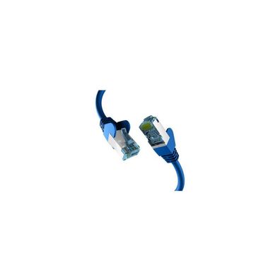 EFB RJ45 Patchkabel mit CAT7 Rohkabel BLAU 25m