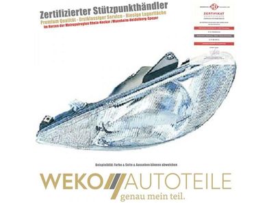 Hauptscheinwerfer links Diederichs 4225981 für Peugeot