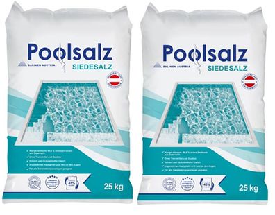 Salinen Poolsalz 2x25 kg