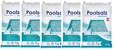 Salinen Poolsalz 5x25 kg