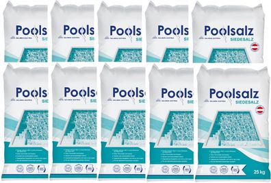 Salinen Poolsalz 10x25 kg