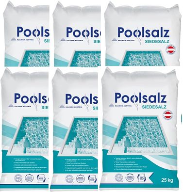 Salinen Poolsalz 6x25 kg