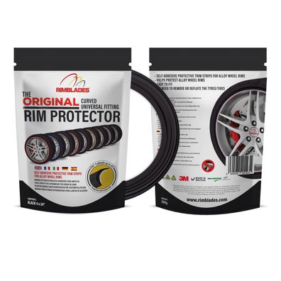 Rimblades Ultra NEU 2022 Felgenschutz Felgenringe Rim Guards Schwarz