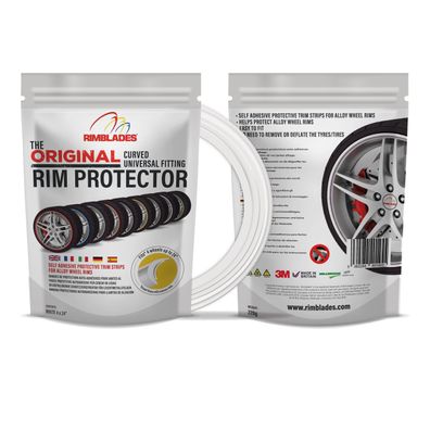 Rimblades Ultra NEU 2022 Felgenschutz Felgenringe Rim Guards WEIß