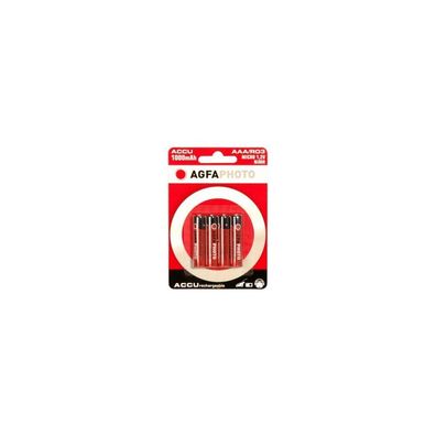 AgfaPhoto Akku Value Energy AAA HR03, 900mAh, 4St