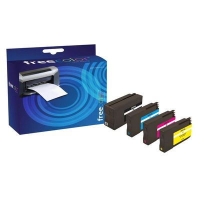 Freecolor Patrone HP 950XL/951XL Multipack BK/C/M/Y remanufactured