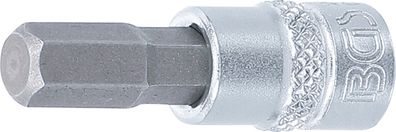 Bit-Einsatz | Antrieb Innenvierkant 6,3 mm (1/4") | Innensechskant 7 mm BGS