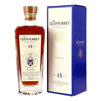 The Glenturret Single Malt Scotch Whisky, 15 Jahre, 46,5% Vol. 0,7 l