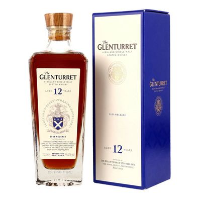 The Glenturret Single Malt Scotch Whisky, 12 Jahre, 46,2% Vol. 0,7 l