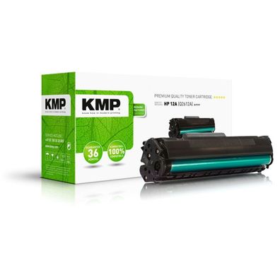 KMP H-T117 schwarz Toner ersetzt HP 12XXL (Q2612A)