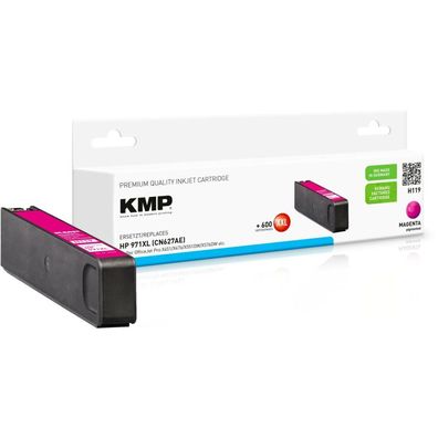 KMP H119 magenta Tintenpatrone ersetzt HP 971XL (CN627AE)