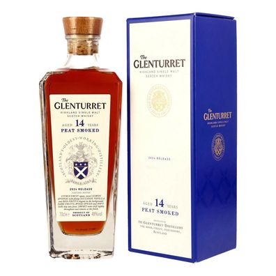The Glenturret Single Malt Scotch Whisky, 14 Jahre, 48% Vol. 0,7 l