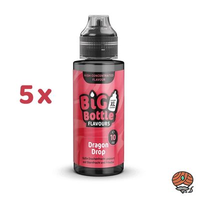 Big Bottle Dragon Drop Aroma, Longfill 5x 10ml