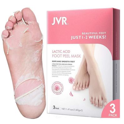 Milchsäure Fußpeeling Maske 3 Paar Hornhaut Socken Feuchtigkeitsspendende Pflege