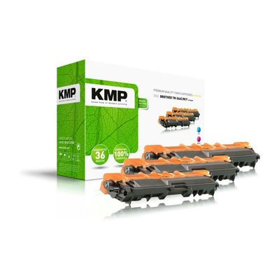 3 KMP 1248,3030 cyan, magenta, gelb Toner ersetzen brother TN-246C/M/Y