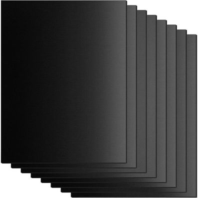 Grillmatte für Gasgrill 8er Set Teflon Grillplatte 40x32cm PFOA-Frei Antihaft