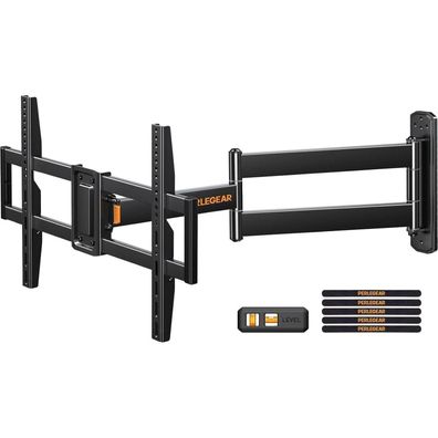 TV Wandhalterung 32-75 Zoll schwenkbarer Gelenkarm Ecke VESA 600x400mm 45KG