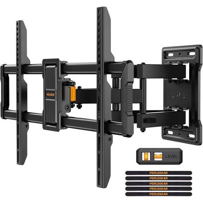 TV Wandhalterung Schwenkbar Neigbar 42-84 Zoll Flach Curved Fernseher VESA