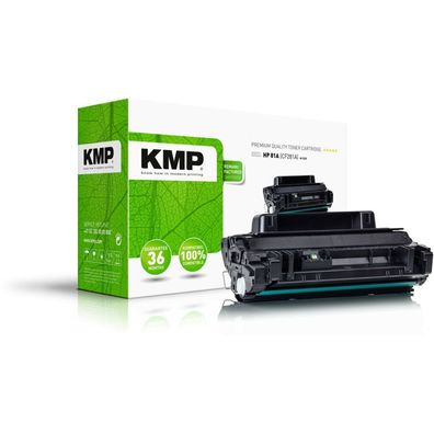 KMP H-T227 schwarz Toner ersetzt HP 81A (CF281A)