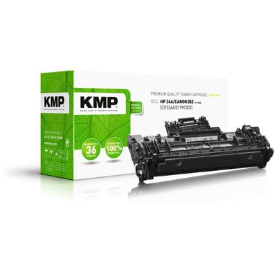KMP H-T245A schwarz Toner ersetzt HP 26A; Canon 052(CF226A; 2199C002)