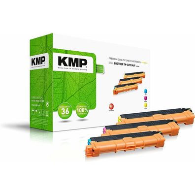 3 KMP B-T125X cyan, magenta, gelb Toner ersetzen brother TN-247C/M/Y