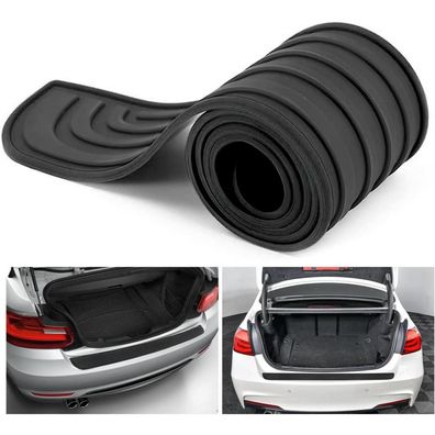 Stoßstangenschutz Gummi Schwarz 90CM für SUV Auto Schutz