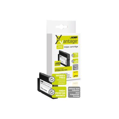 KMP Patrone HP 953XL, F6U18AE, yellow 2000 S. remanufactured