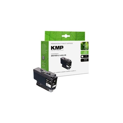 KMP Patrone Brother LC426XLBK black 6000 Seiten remanufactured
