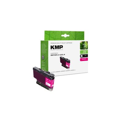 KMP Patrone Brother LC426XLM magenta 5000 Seiten remanufactured