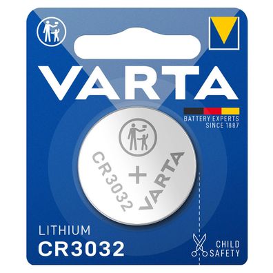 Varta CR3032 CR 3032 Knopfzelle Batterie 3V Blister Lithium Coin