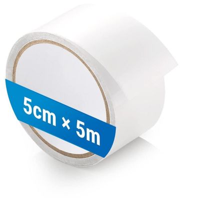 5CM X 5M Reparaturklebeband für Gewebeplanen Zelte LKW Markisen Transparent