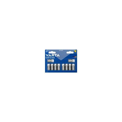 10 VARTA Batterien CR123A Fotobatterie 3,0 V