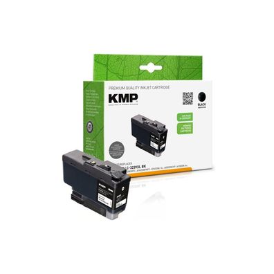 KMP Patrone Brother LC3239XLBK 6000 S. remanufactured