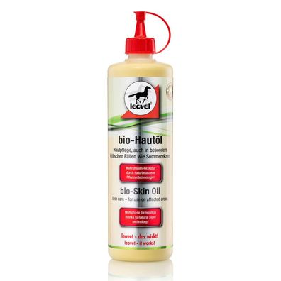 Leovet Bio-Hautöl, Hautpflege für Fell und Mähne, 500 ml, Bio-Skin Oil