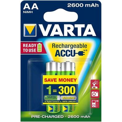 Recharge Accu Power AA (2 Stück, AA)
