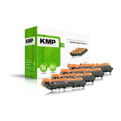 KMP Toner Brother TN-242BK/C/M/Y Multipack B-T58V remanufactured