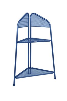 MWH Eckregal Ekko S 48x48x100 cm, blau : blau : S