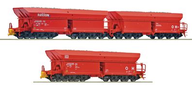Roco 6600271 3-tlg. Set 2: Erzwagen Spur H0