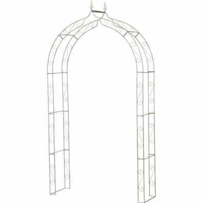 Rosenbogen, Metall feuerverzinkt 140 x 40 x 252 cm