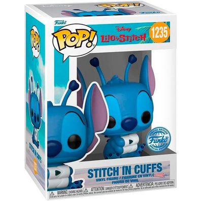 Funko 66486 - Pop! - Stitch in Cuffs #1235 Disney Sammelfigur Lilo Collect