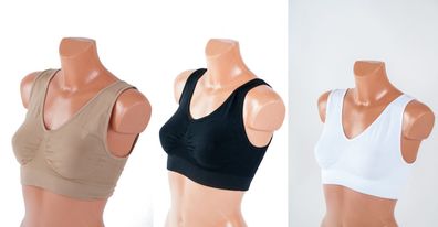 Figur Body Traum-BH Büstenhalter Damen figurformende Unterwäsche Größe: XL/XXL