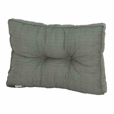 Paletten-Rückenkissen Basic, grau 50% Baumwolle / 50% Polyester