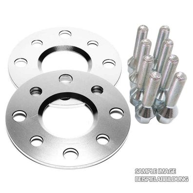 TA Technix Spurplatten Abstandsplatten 10MM - 5X100MM - MIT Radbolzen