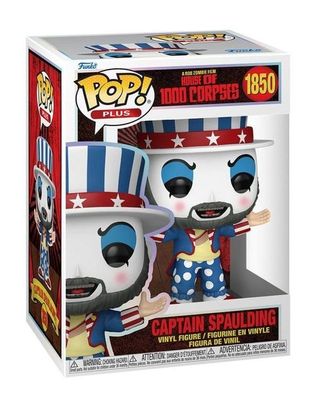 Funko 86445 Pop! Plus House of 1000 Corpses Captain Spaulding #1850 Sammelfigur