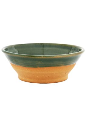 Historische Essschale aus Ton, ca. 16 cm