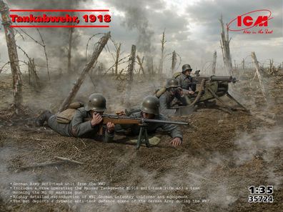 ICM Panzerabwehr 1918 Figuren 35724 in 1:35 ICM 3315724 Bausatz