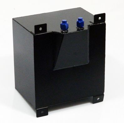 Schwarzer ALU Kraftstoff-tank BENZIN-TANK, Aluminium Motorsport - 20 LITER